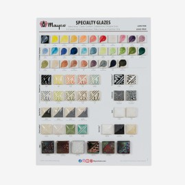 Specialty Glaze, Designer Liner Washes & Raku Chip Board